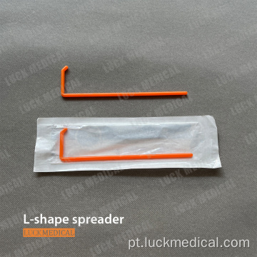 Espalhador de placa bacteriana L Shape